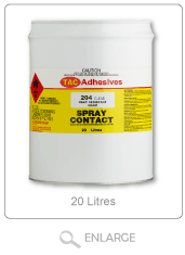 204 Foam Spray Contact Adhesive